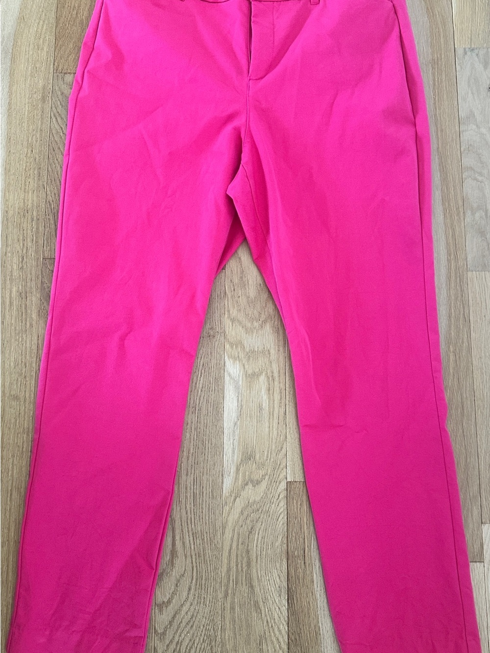 Old Navy Bright Pink Skinny Pixie Pants